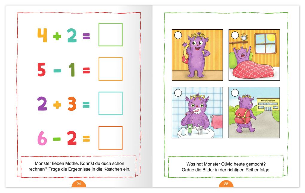 Weitere Ansicht: Mein monsterstarkes Vorschulbuch | Sandra Ritzinger