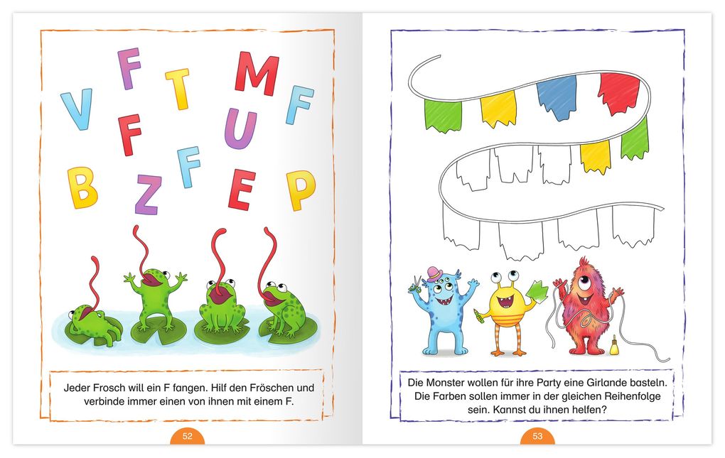 Weitere Ansicht: Mein monsterstarkes Vorschulbuch | Sandra Ritzinger