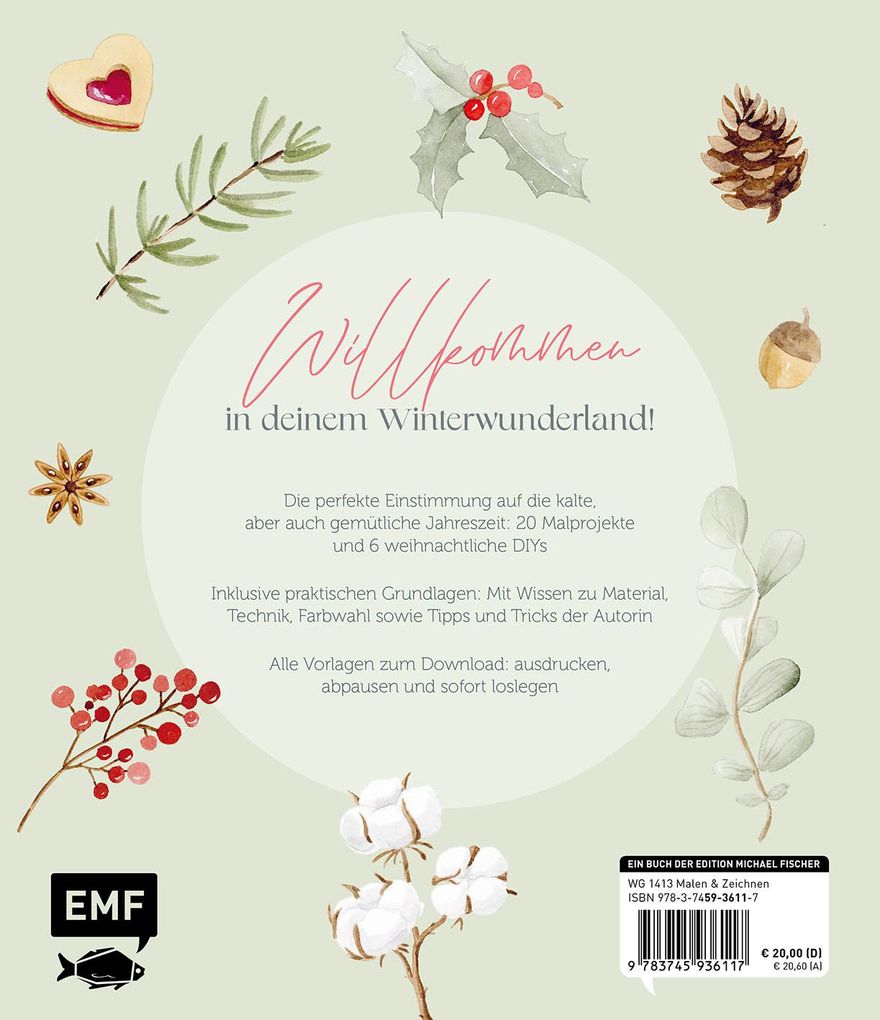 Weitere Ansicht: Watercolor Winter Dreams | Mildred Böhnlein