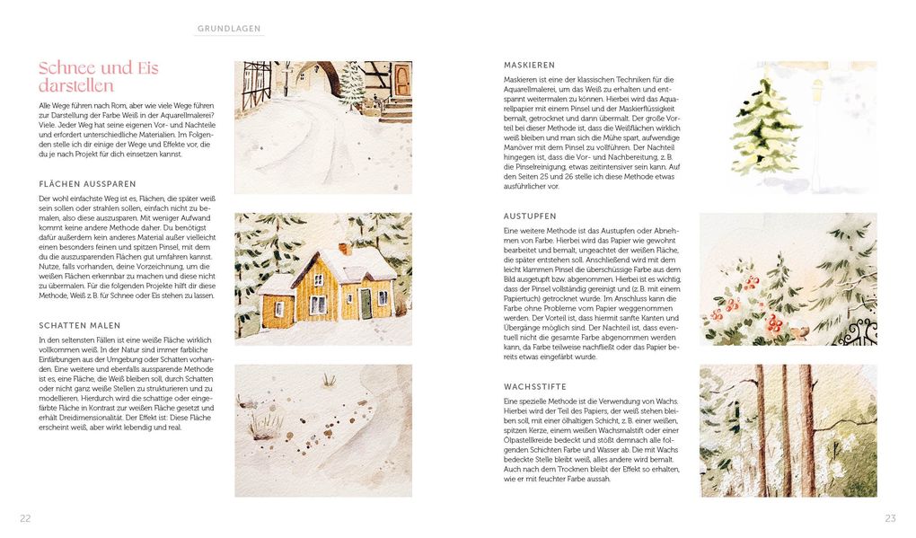 Weitere Ansicht: Watercolor Winter Dreams | Mildred Böhnlein