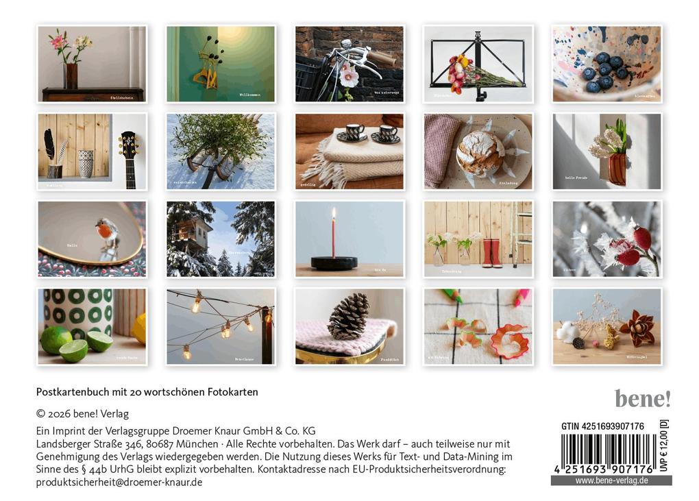 Weitere Ansicht: Mitbringsel - Postkartenbuch | Stephanie Brall