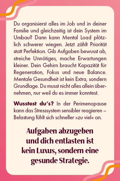 Weitere Ansicht: Wechseljahre - Powerjahre | Saskia Appelhoff