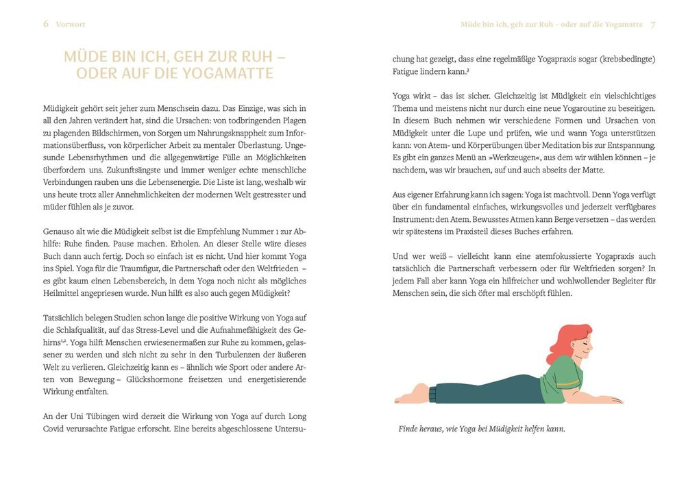 Weitere Ansicht: Yoga für müde Menschen | Lena Moret