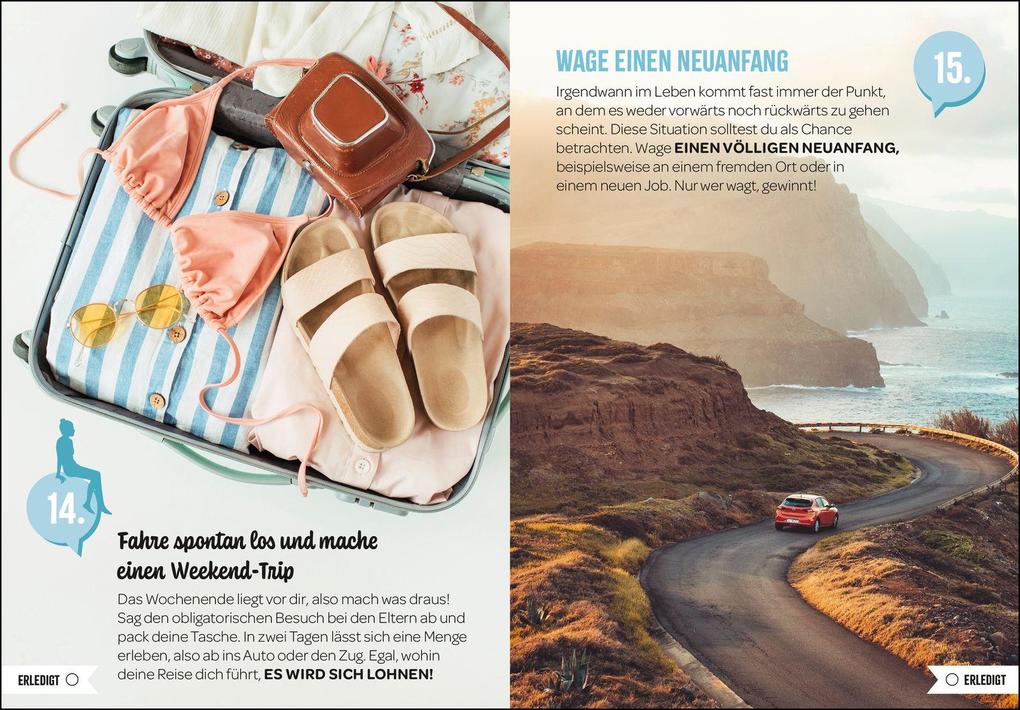 Weitere Ansicht: 100 Dinge, die FRAU einmal im Leben getan haben sollte | Kristin Funk