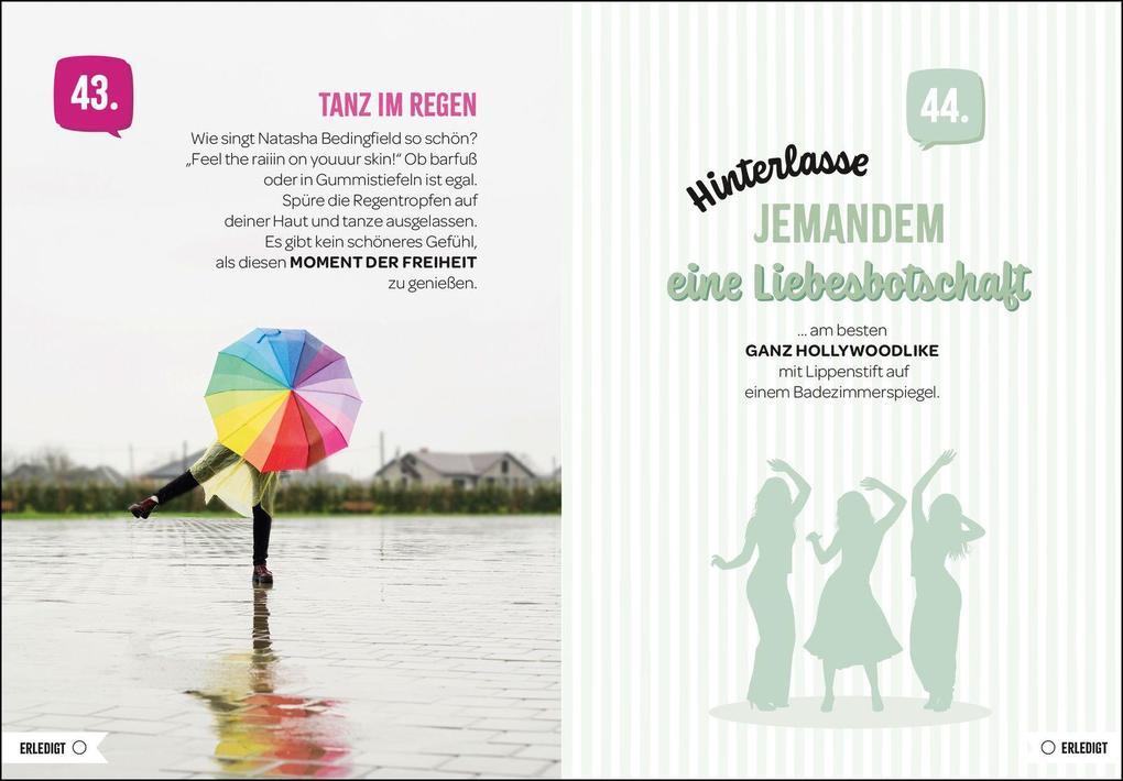 Weitere Ansicht: 100 Dinge, die FRAU einmal im Leben getan haben sollte | Kristin Funk
