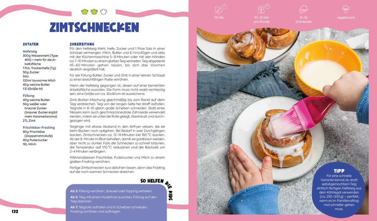 Weitere Ansicht: Kochen mit Kids - Airfryer | Mirja Glatz