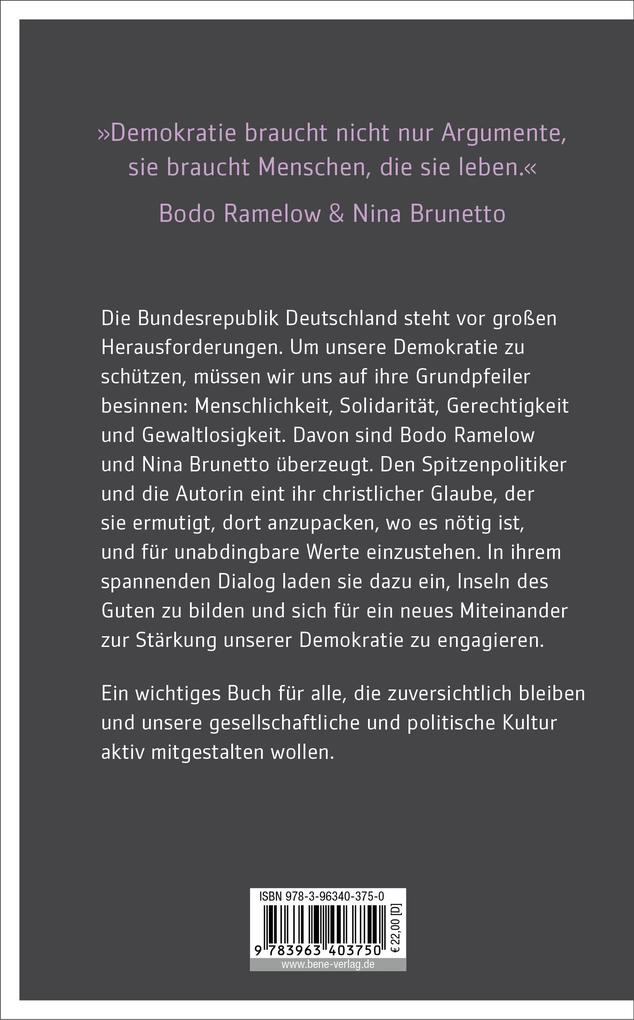 Weitere Ansicht: Nie den Glauben verlieren | Bodo Ramelow, Nina Brunetto
