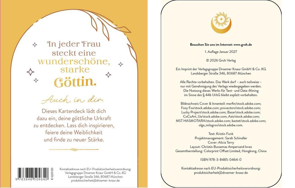 Weitere Ansicht: Impulskarten: Entdecke die Göttin in dir