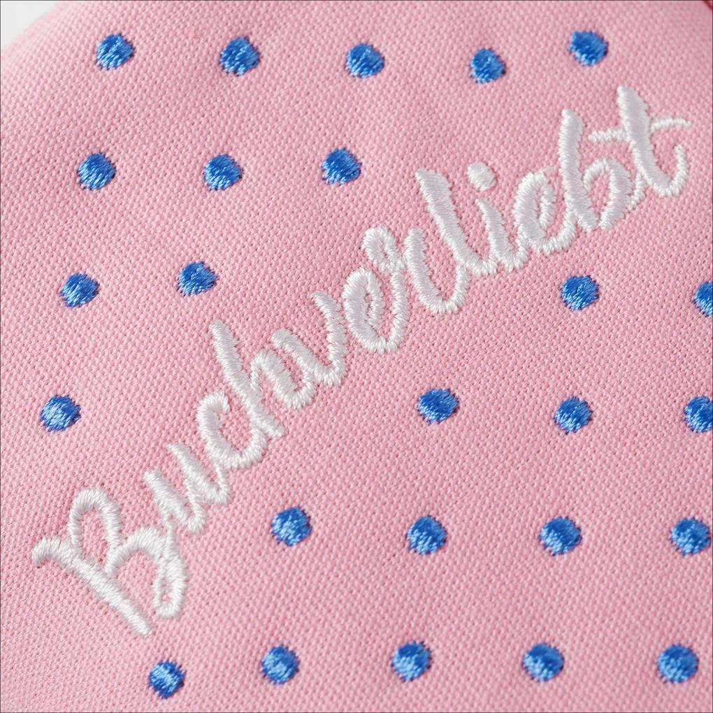 Weitere Ansicht: Buchverliebt Besticktes Täschchen, Buchverliebt