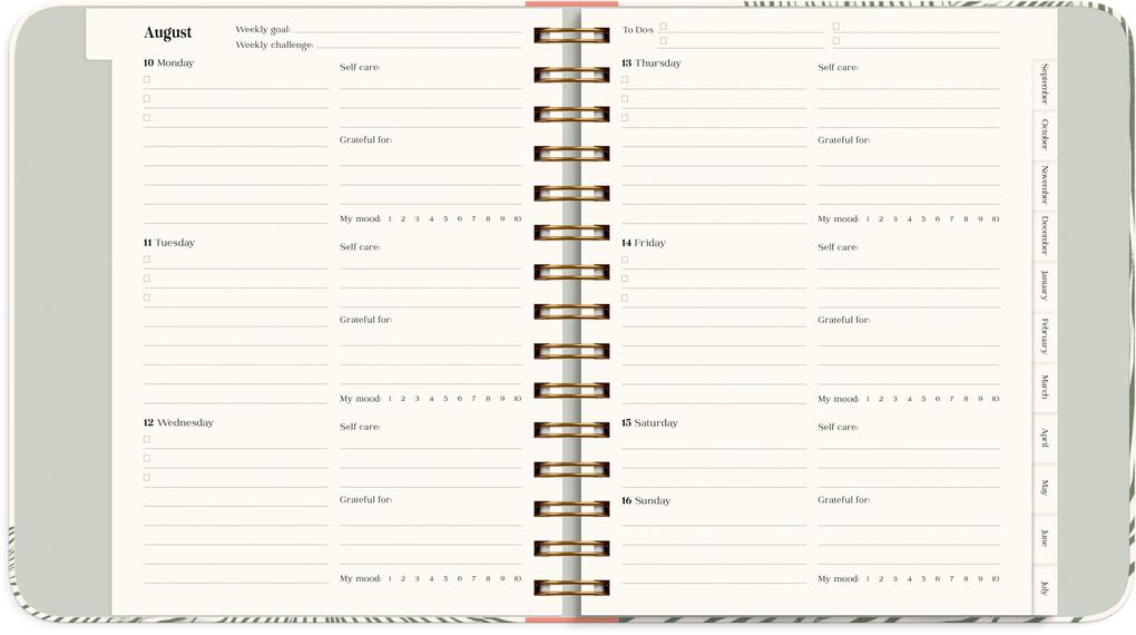 Weitere Ansicht: Lehrerplaner 26/27 Blumen