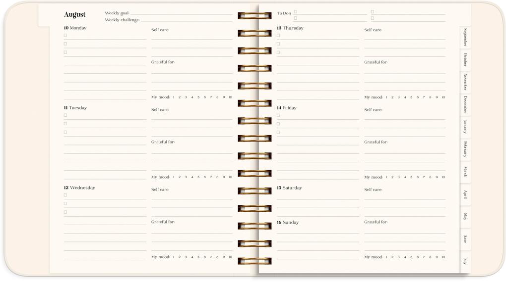 Weitere Ansicht: Life planner Bloom 26/27