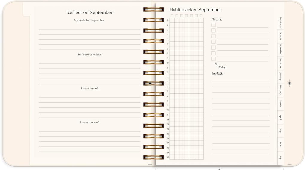 Weitere Ansicht: Life planner Bloom 26/27