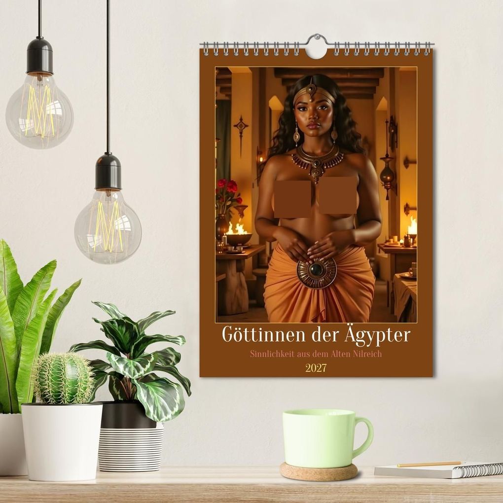 Weitere Ansicht: Göttinnen der Ägypter (Wandkalender 2027 DIN A4 hoch), CALVENDO Monatskalender | Calvendo, Liam Blue