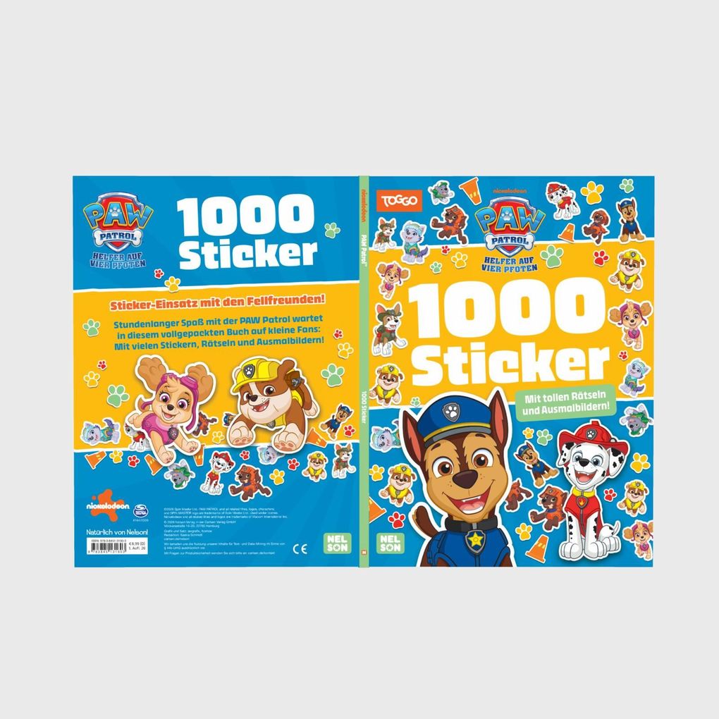 Weitere Ansicht: PAW Patrol Mitmachbuch: 1000 Sticker