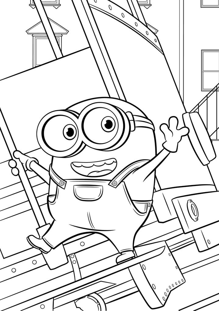 Weitere Ansicht: Minions: Mein bunter Malspaß