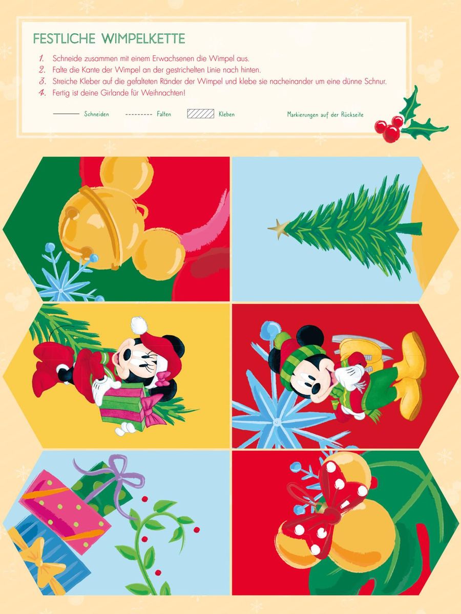 Weitere Ansicht: Disney Kreative Beschäftigung: Mein weihnachtlicher Mitmachspaß