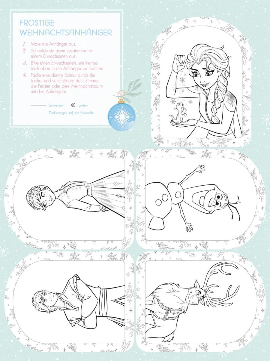 Weitere Ansicht: Disney Kreative Beschäftigung: Mein weihnachtlicher Mitmachspaß