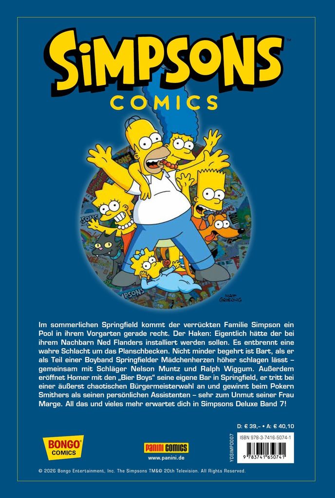 Weitere Ansicht: Die Simpsons Comics Deluxe | Matt Groening