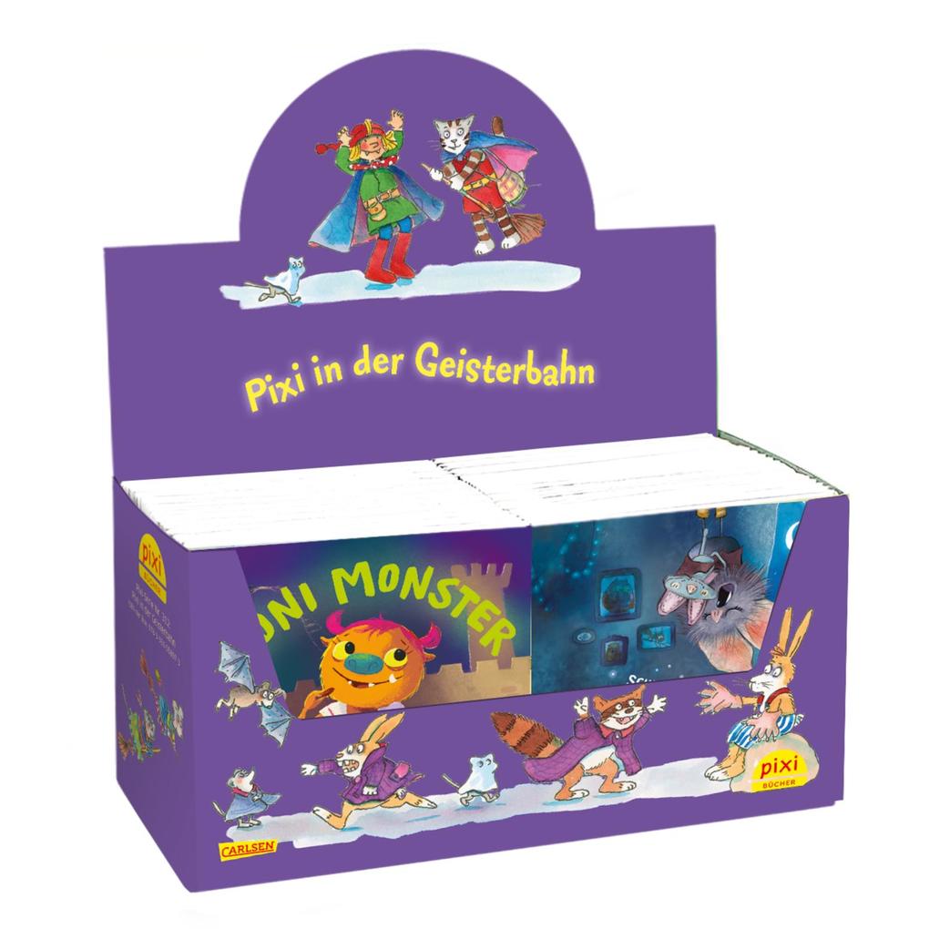Weitere Ansicht: Pixi-Box 312: Pixi in der Geisterbahn (8x8 Exemplare) | Diverse