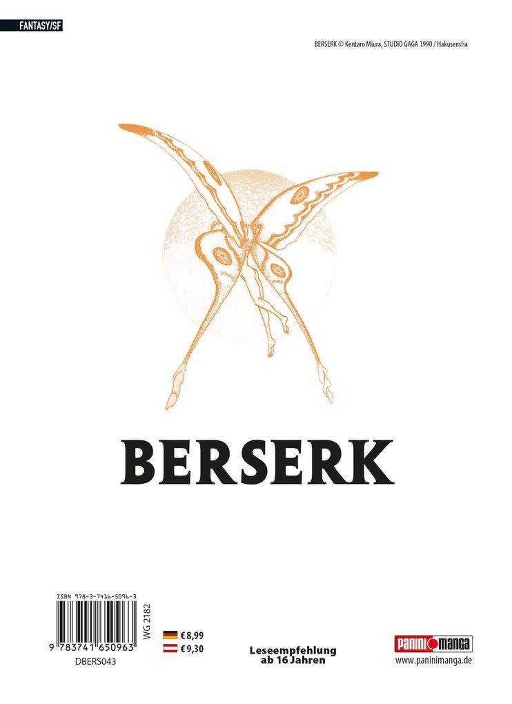 Weitere Ansicht: Berserk 43 | Kentaro Miura, Studio Gaga, Kouji Mori