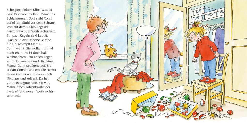 Weitere Ansicht: LESEMAUS 58: Conni feiert Weihnachten | Liane Schneider