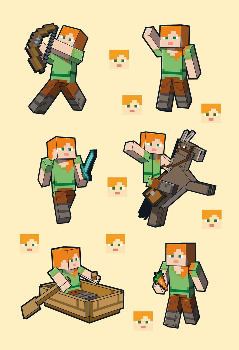 Weitere Ansicht: Minecraft: Superstarker Sticker- und Rätselspaß | Panini