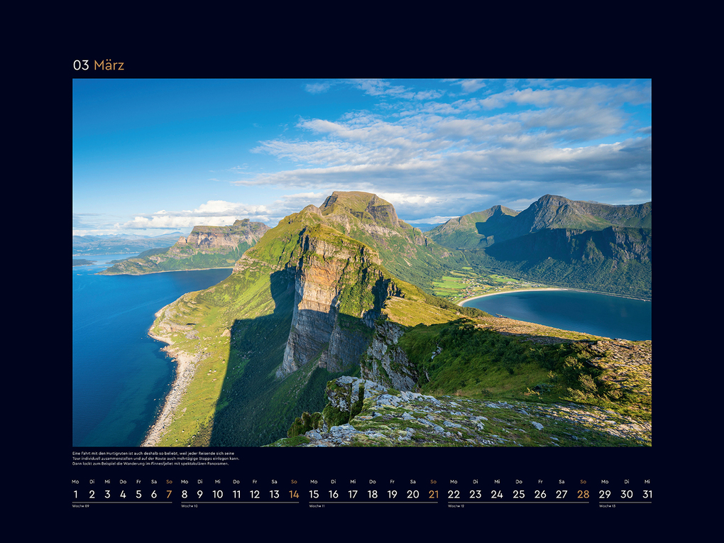 Weitere Ansicht: Hurtigruten - KUNTH Wandkalender 2027