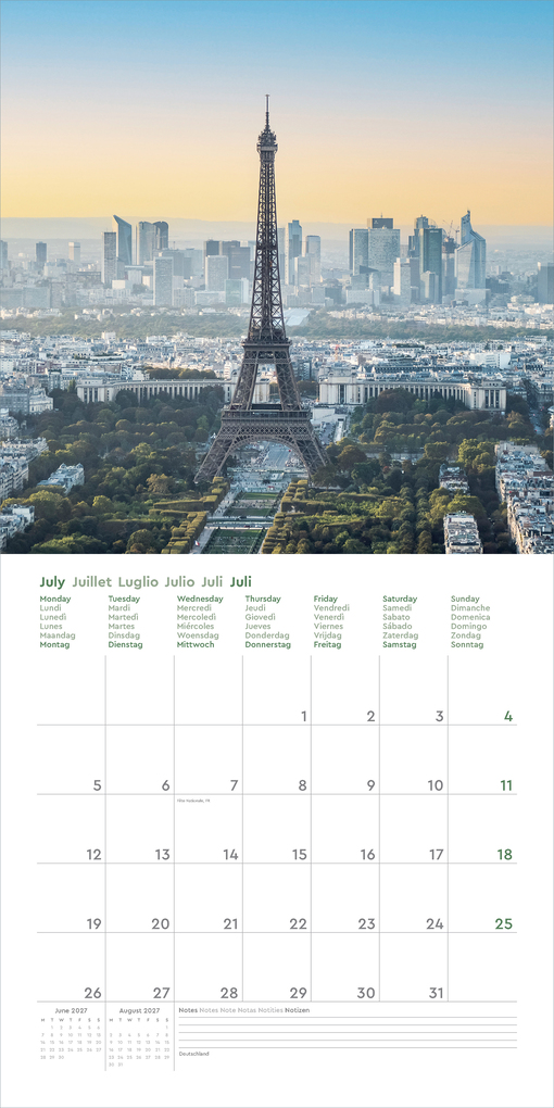 Weitere Ansicht: Metropolen - KUNTH Broschurkalender 2027