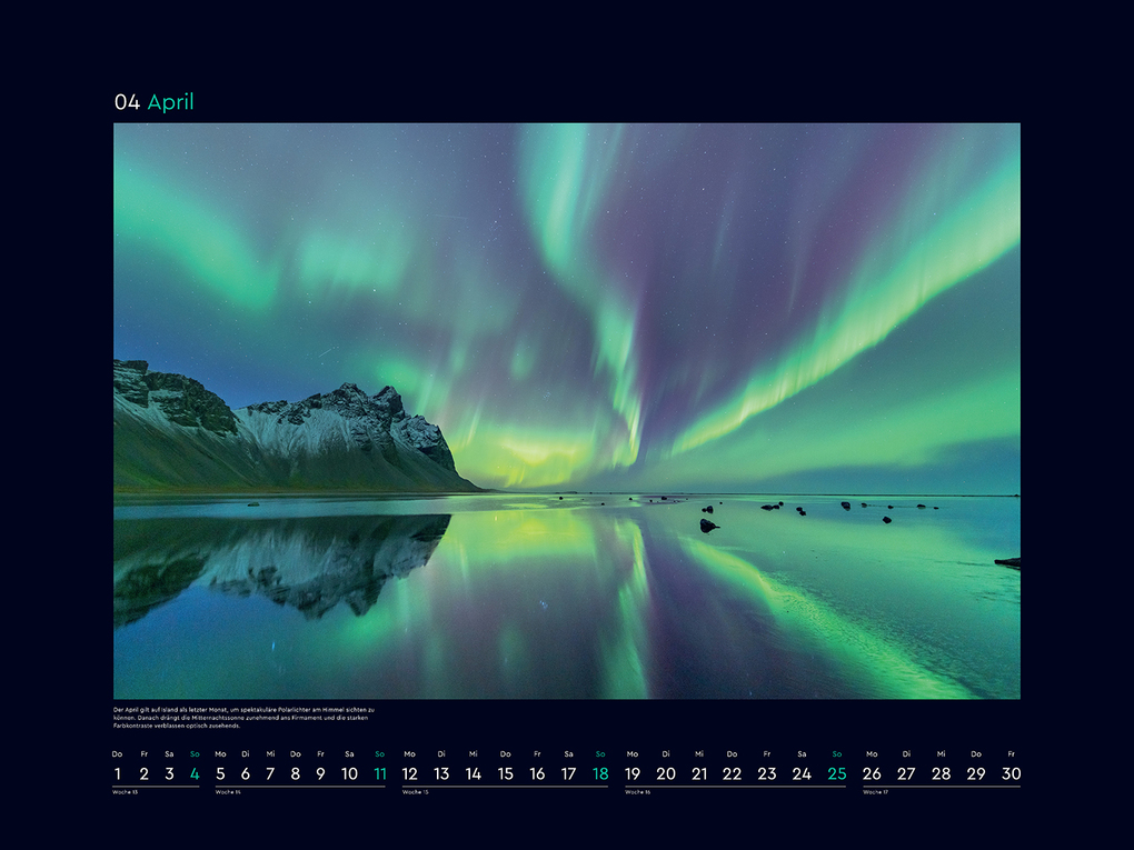 Weitere Ansicht: Polarlichter - KUNTH Wandkalender 2027