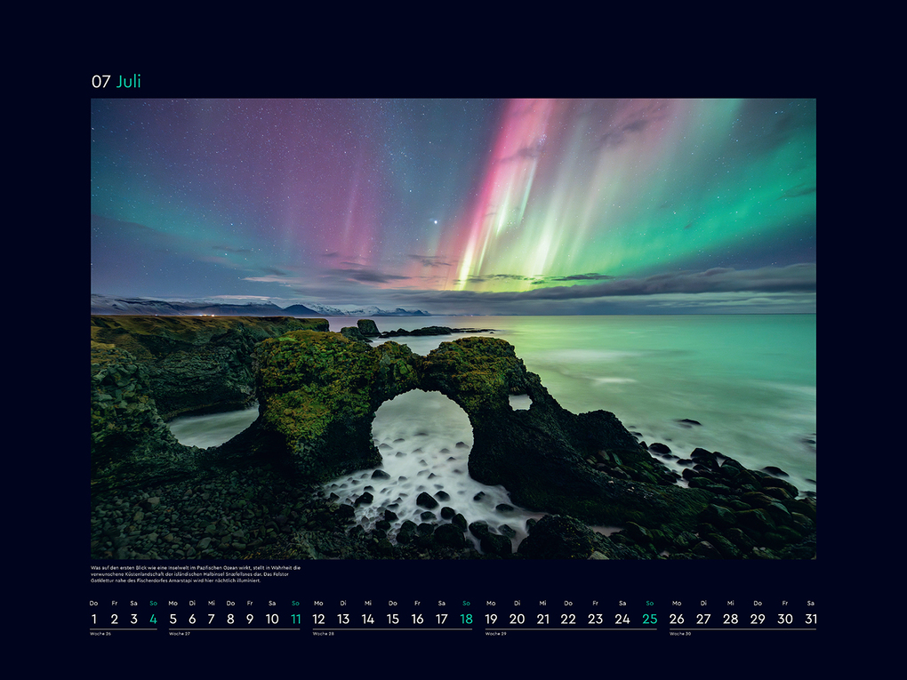 Weitere Ansicht: Polarlichter - KUNTH Wandkalender 2027