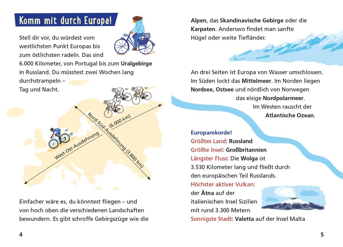 Weitere Ansicht: Pixi Wissen 123: Europa | Dela Kienle
