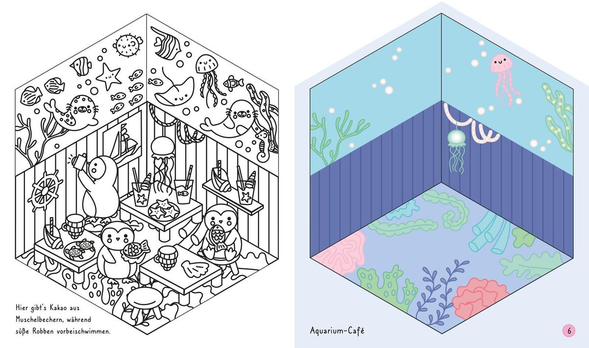 Weitere Ansicht: Mein süßes Stickerhaus: Cozy Cafés