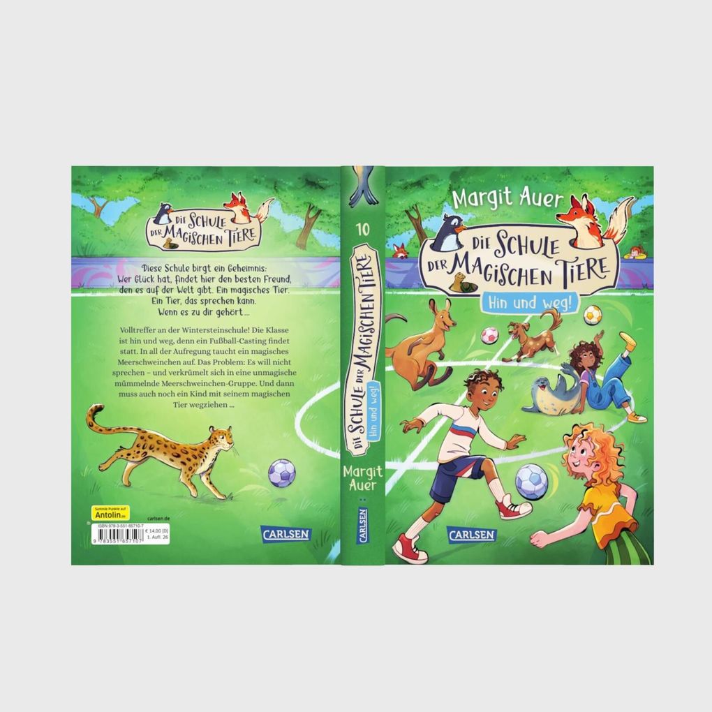 Weitere Ansicht: Die Schule der magischen Tiere 10: Hin und weg! | Margit Auer