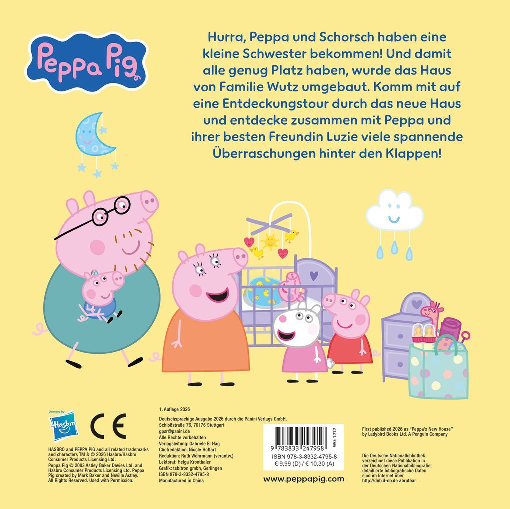 Weitere Ansicht: Peppa Pig: Peppas neues Haus | Panini