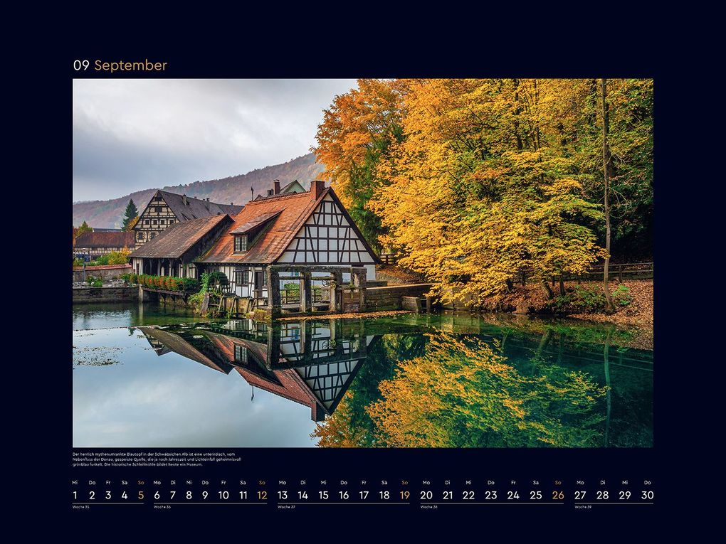 Weitere Ansicht: So schön ist Deutschland - KUNTH Wandkalender 2027