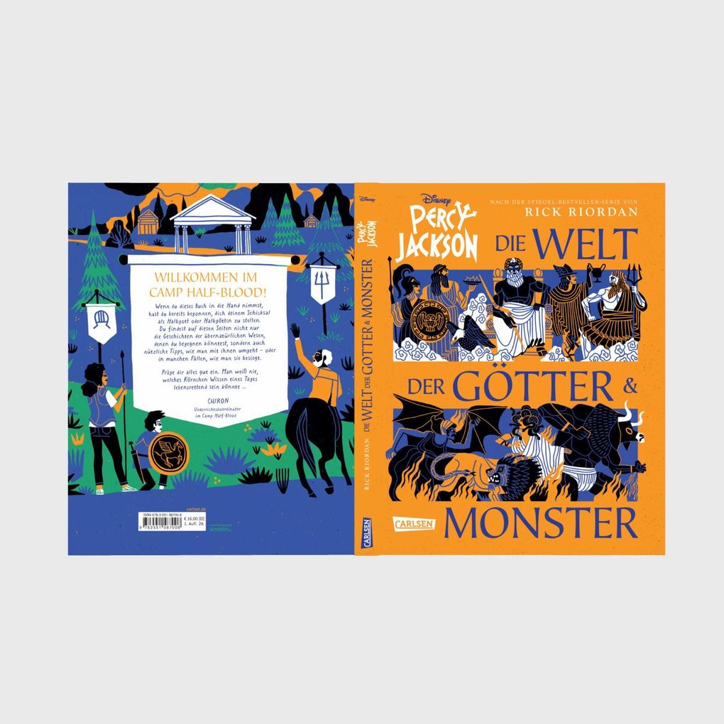 Weitere Ansicht: Percy Jackson - Die Welt der Götter und Monster | Stephanie True Peters