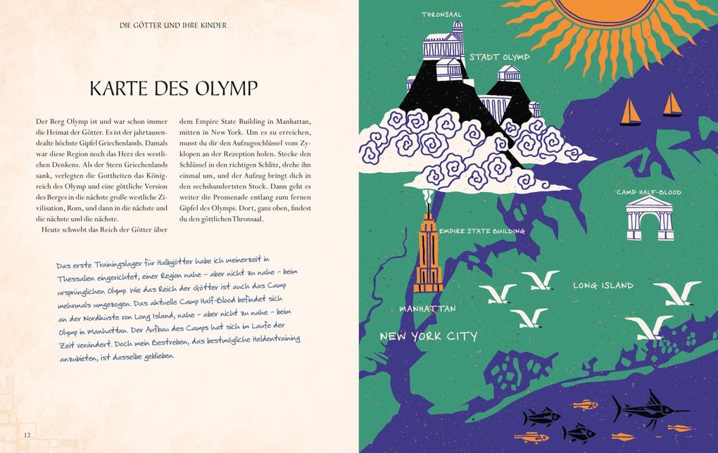 Weitere Ansicht: Percy Jackson - Die Welt der Götter und Monster | Stephanie True Peters