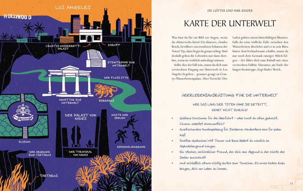 Weitere Ansicht: Percy Jackson - Die Welt der Götter und Monster | Stephanie True Peters