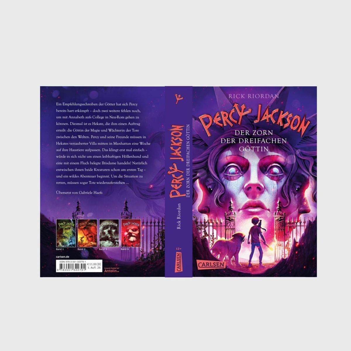 Weitere Ansicht: Percy Jackson 7: Der Zorn der dreifachen Göttin | Rick Riordan