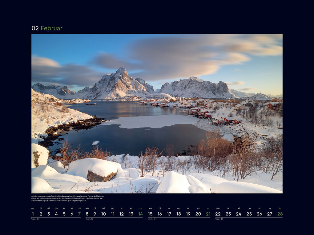 Weitere Ansicht: Norwegen - KUNTH Wandkalender 2027