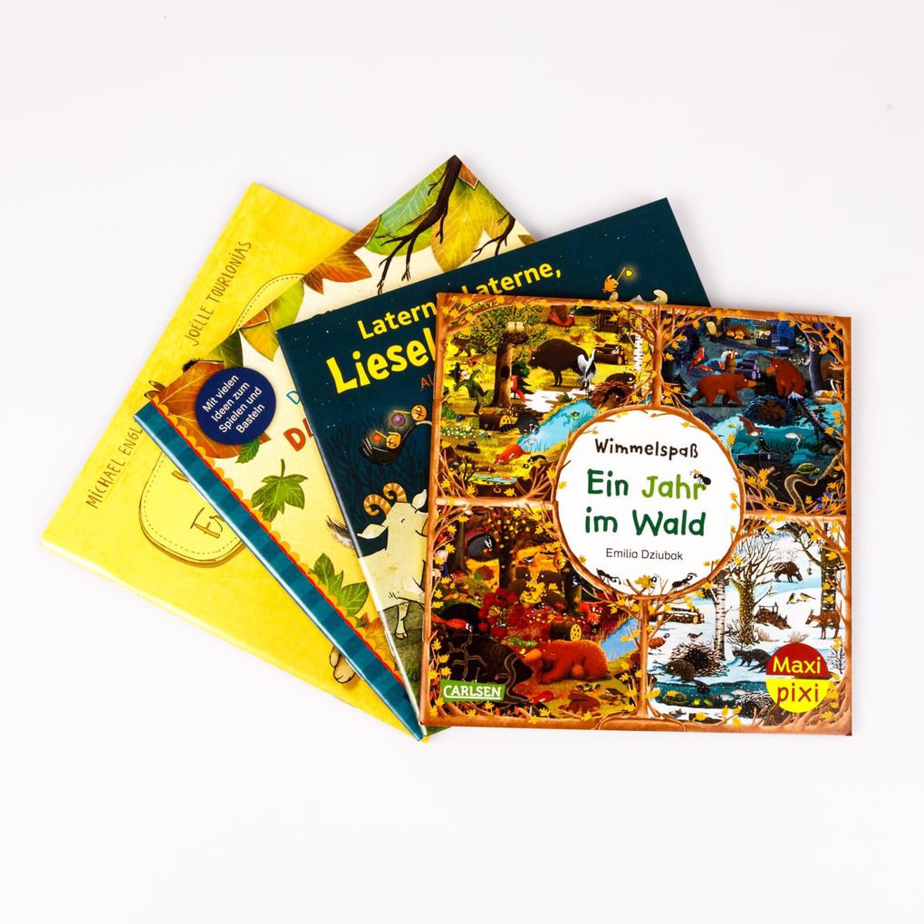 Weitere Ansicht: Maxi-Pixi-4er-Set 130: Mein kuscheliger Bilderbuch-Herbst (4x1 Exemplar) | Diverse