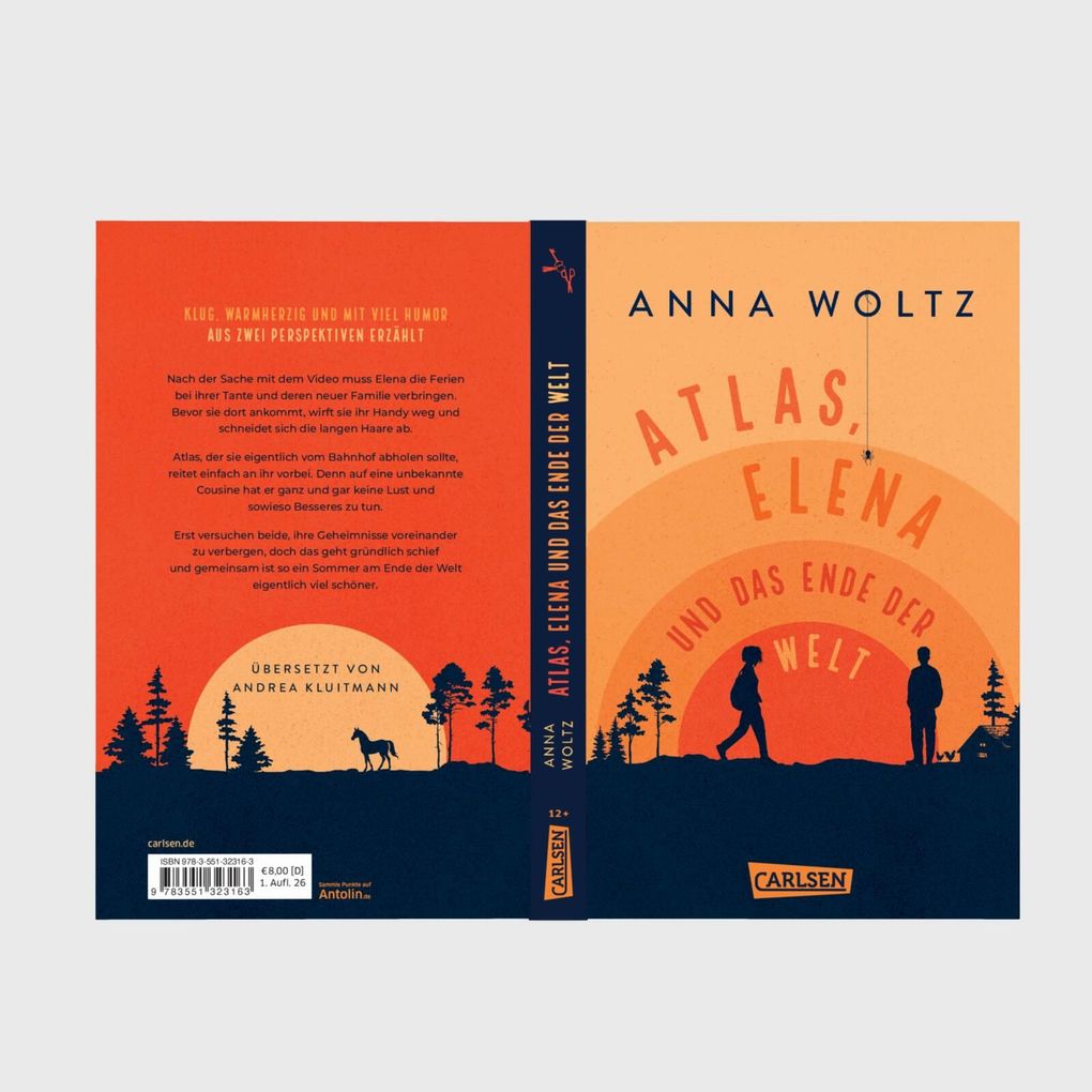 Weitere Ansicht: Atlas, Elena und das Ende der Welt | Anna Woltz