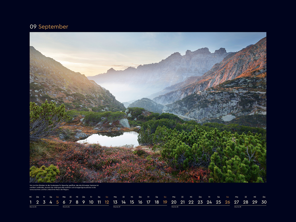 Weitere Ansicht: Magie der Berge - KUNTH Wandkalender 2027