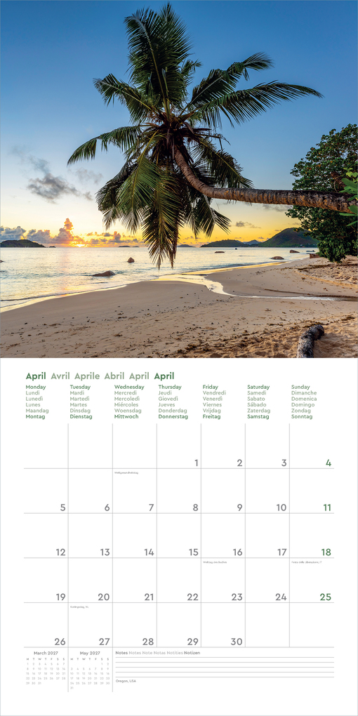 Weitere Ansicht: Trauminseln - KUNTH Broschurkalender 2027