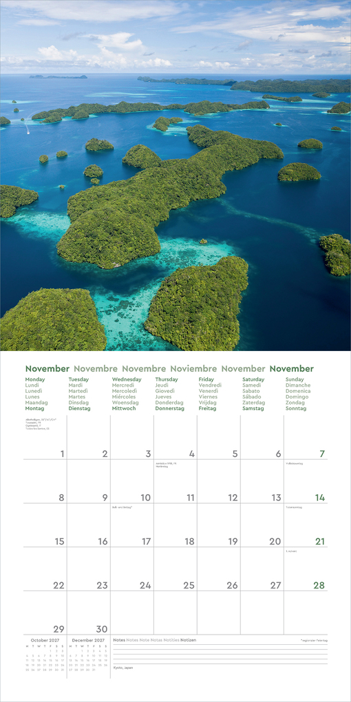 Weitere Ansicht: Trauminseln - KUNTH Broschurkalender 2027