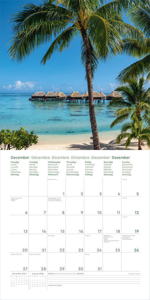 Weitere Ansicht: Trauminseln - KUNTH Broschurkalender 2027