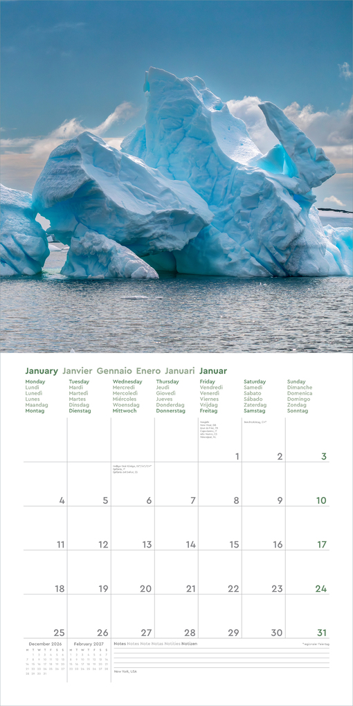 Weitere Ansicht: Wunder der Welt - KUNTH Broschurkalender 2027