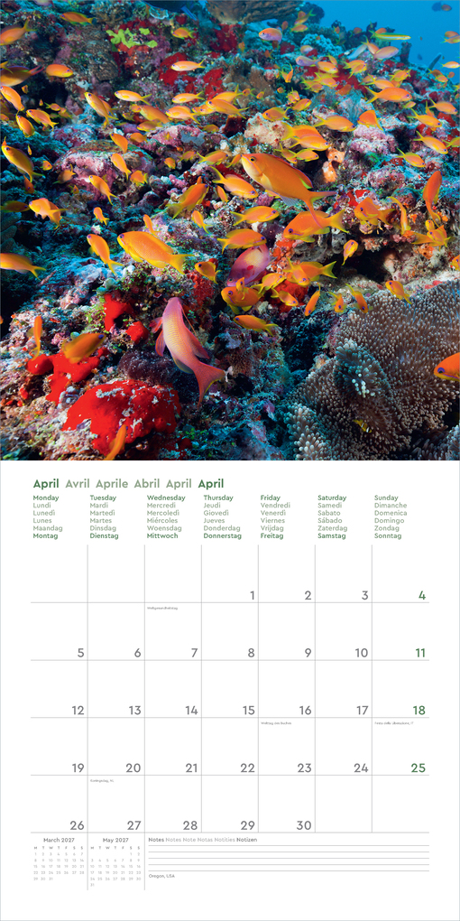 Weitere Ansicht: Wunder der Welt - KUNTH Broschurkalender 2027