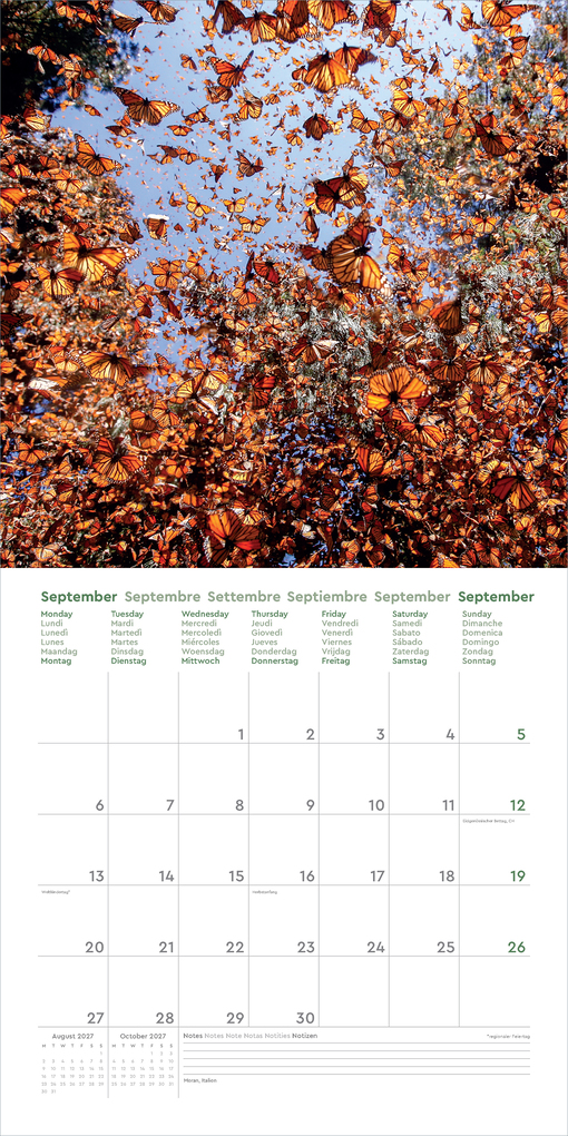 Weitere Ansicht: Wunder der Welt - KUNTH Broschurkalender 2027