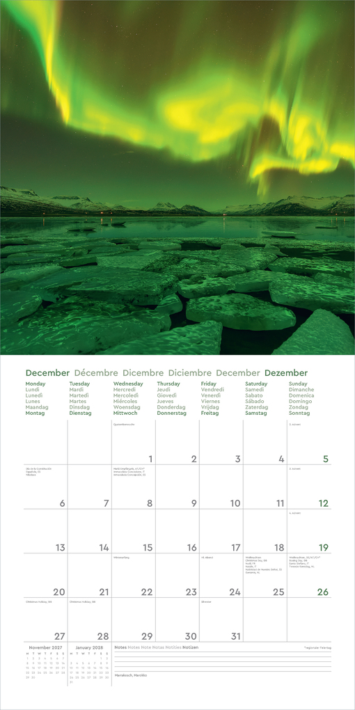Weitere Ansicht: Wunder der Welt - KUNTH Broschurkalender 2027